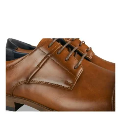 Derbies MARRON Homme Motif Uni Lacets