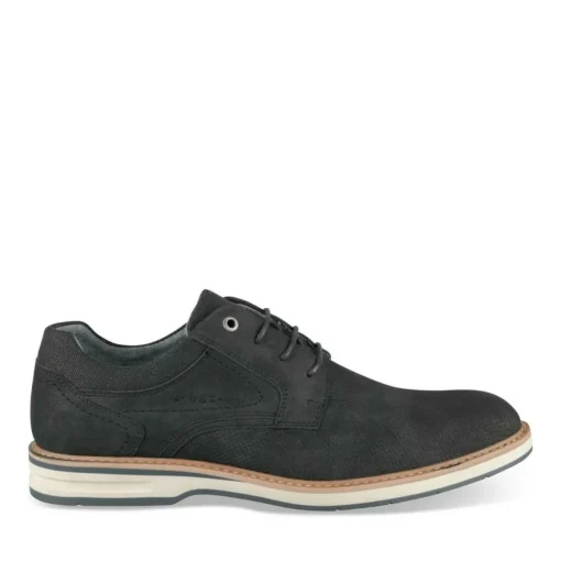 Derbies NOIR DENIM SIDE