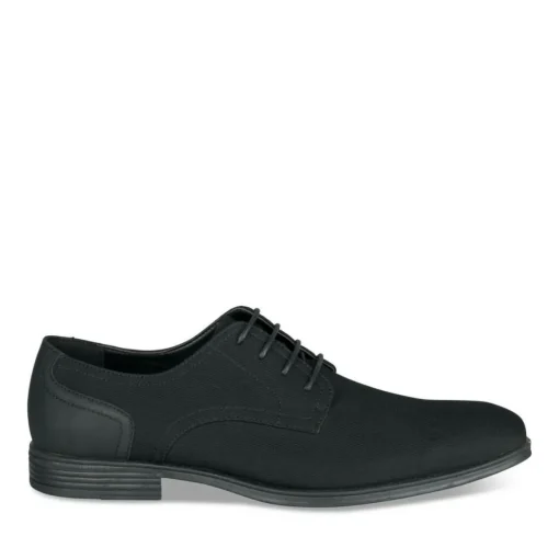 Derbies NOIR DENIM SIDE