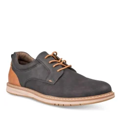 Derbies NOIR DENIM SIDE