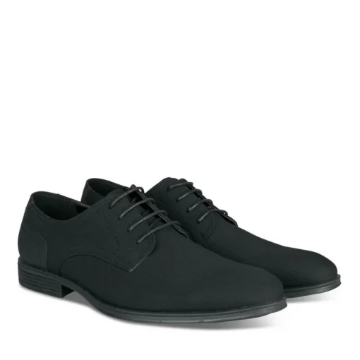 Derbies NOIR DENIM SIDE