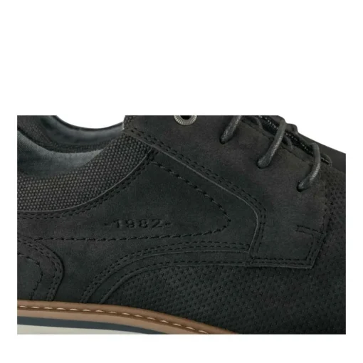 Derbies NOIR DENIM SIDE