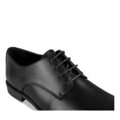 Derbies NOIR Femme CUIR Motif Uni Lacets