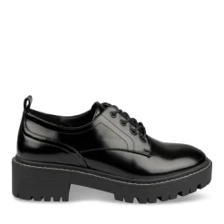 Derbies NOIR Femme Lacets