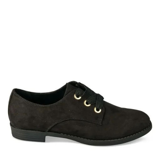 Derbies NOIR Femme Lacets