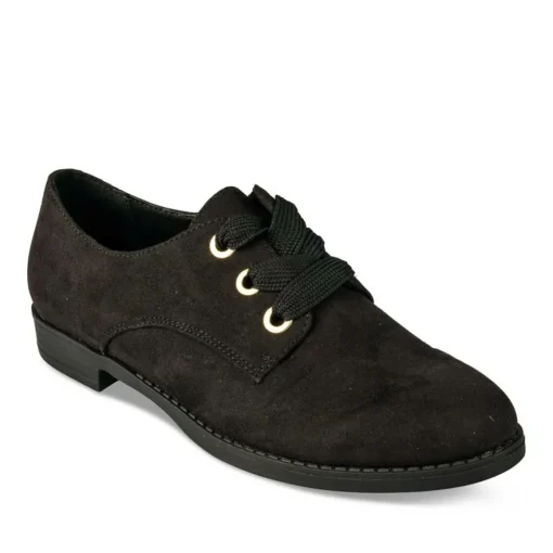 Derbies NOIR Femme Lacets