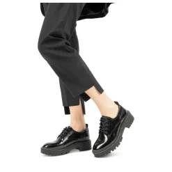 Derbies NOIR Femme Lacets