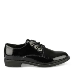 Derbies NOIR Femme Motif Uni Lacets