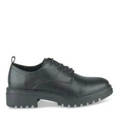 Derbies NOIR Femme Motif Uni Lacets