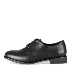 Derbies NOIR Femme Motif Uni Lacets