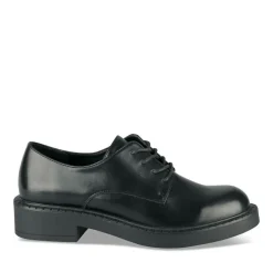 Derbies NOIR Femme Motif Uni Lacets