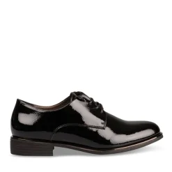 Derbies NOIR Femme Motif Uni Lacets