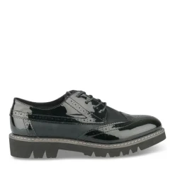 Derbies NOIR Femme Motif Uni Lacets