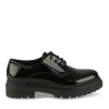 Derbies NOIR Femme Motif Uni Lacets
