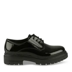 Derbies NOIR Femme Motif Uni Lacets