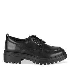 Derbies NOIR Femme Motif Uni Lacets
