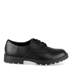 Derbies NOIR Femme Motif Uni Lacets