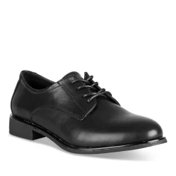 Derbies NOIR Femme Motif Uni Lacets