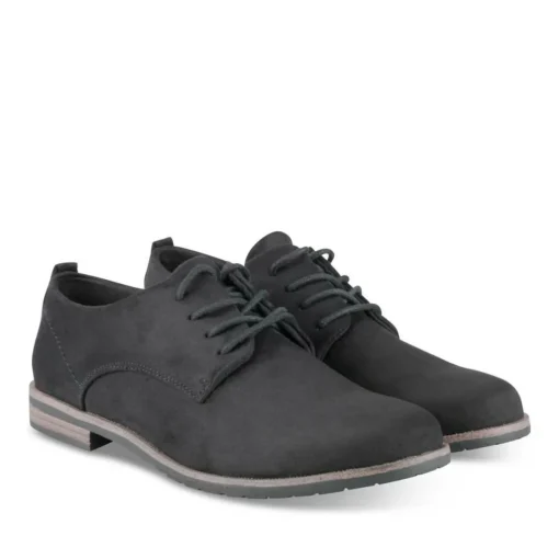Derbies NOIR Femme Motif Uni Lacets