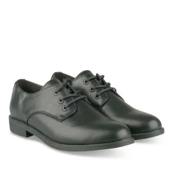 Derbies NOIR Femme Motif Uni Lacets