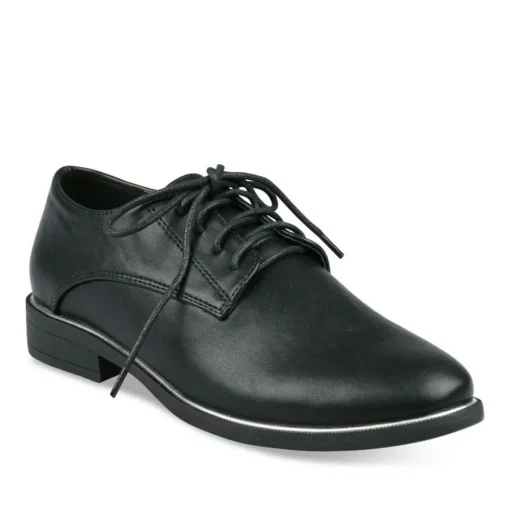 Derbies NOIR Femme Motif Uni