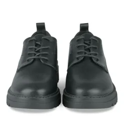 Derbies NOIR Femme Motif Uni Lacets