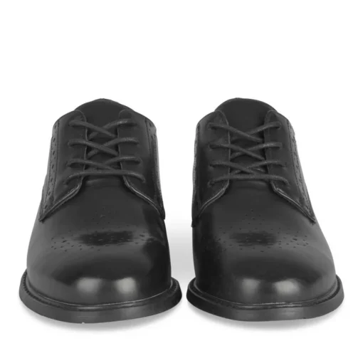 Derbies NOIR Femme Motif Uni A Enfiler