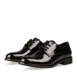 Derbies NOIR Femme Motif Uni Lacets