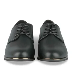 Derbies NOIR Femme Motif Uni Lacets