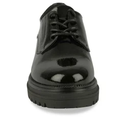 Derbies NOIR Femme Motif Uni Lacets