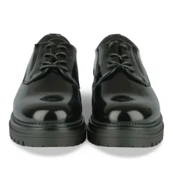 Derbies NOIR Femme Motif Uni Lacets