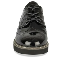 Derbies NOIR Femme Motif Uni Lacets
