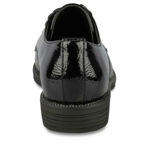 Derbies NOIR Femme Motif Uni Lacets