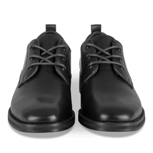 Derbies NOIR Femme Motif Uni Lacets