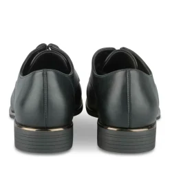 Derbies NOIR Femme Motif Uni Lacets