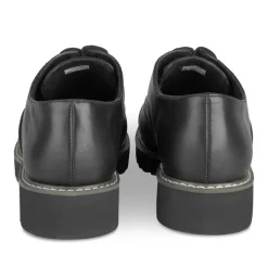 Derbies NOIR Femme Motif Uni Lacets