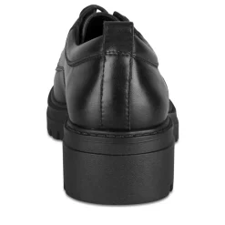 Derbies NOIR Femme Motif Uni Lacets