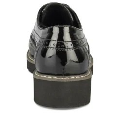 Derbies NOIR Femme Motif Uni Lacets