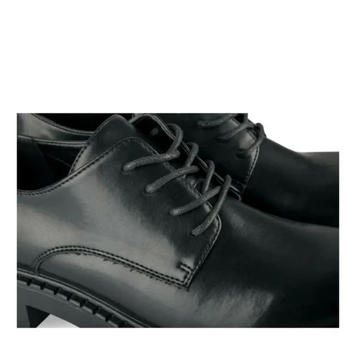 Derbies NOIR Femme Motif Uni Lacets