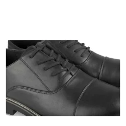 Derbies NOIR Femme Motif Uni Lacets