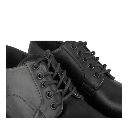 Derbies NOIR Femme Motif Uni Lacets