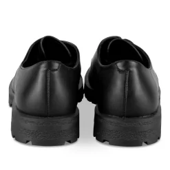 Derbies NOIR Femme Motif Uni Lacets