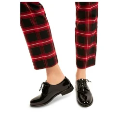Derbies NOIR Femme Motif Uni Lacets