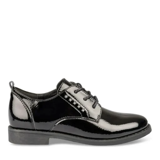 Derbies NOIR Fille Elastique
