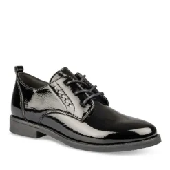 Derbies NOIR Fille Elastique