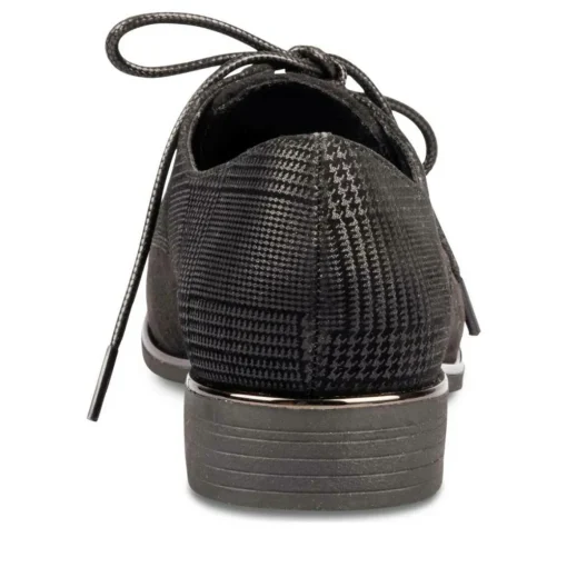 Derbies NOIR Fille Elastique