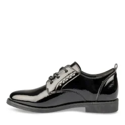 Derbies NOIR Fille Elastique