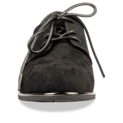 Derbies NOIR Fille Elastique