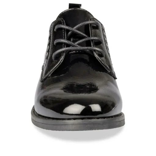 Derbies NOIR Fille Elastique
