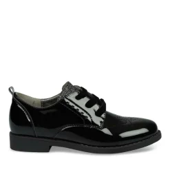 Derbies NOIR Fille Lacets